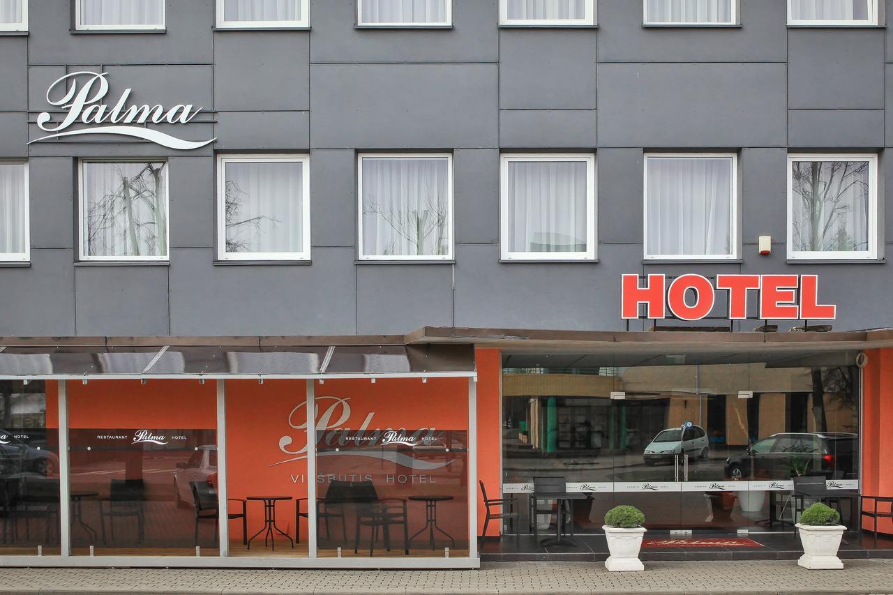 Hotel Palma Mažeikiai Buitenkant foto